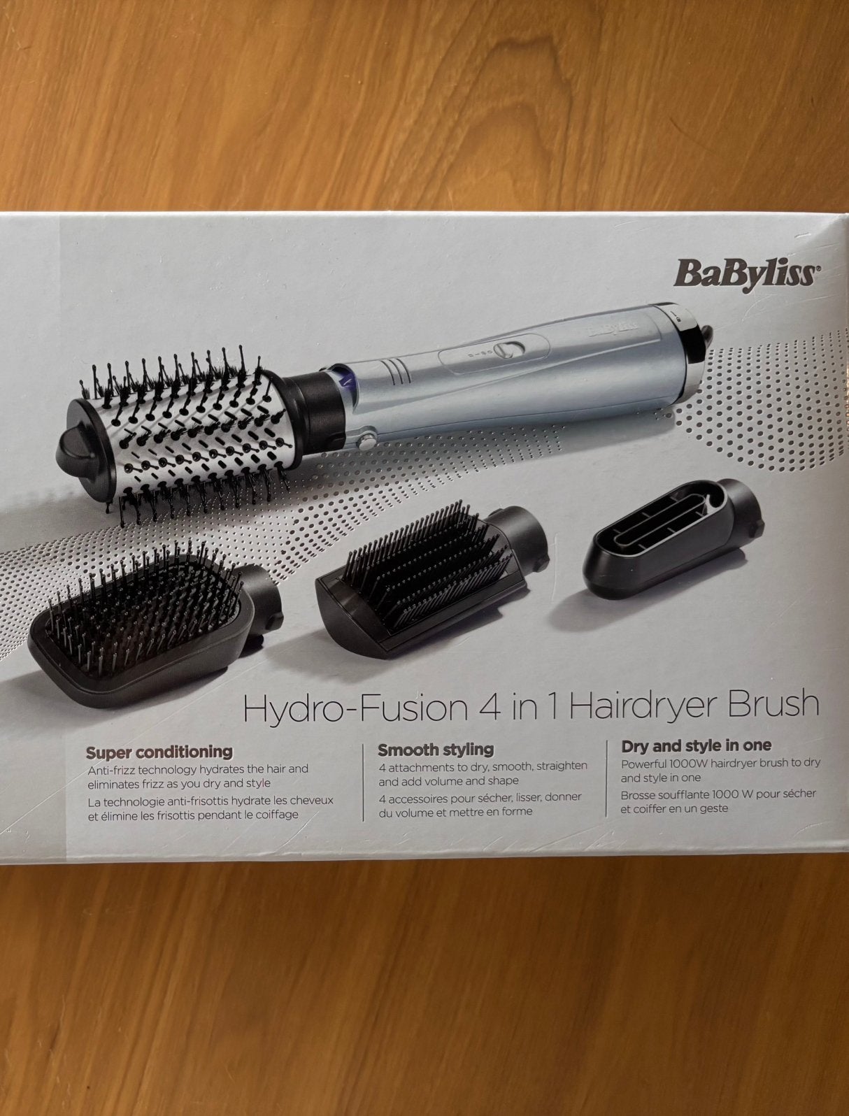 BaByliss Hydro-Fusion 4-in-1 Föhnborstel, Ophalen, Zo goed als nieuw
