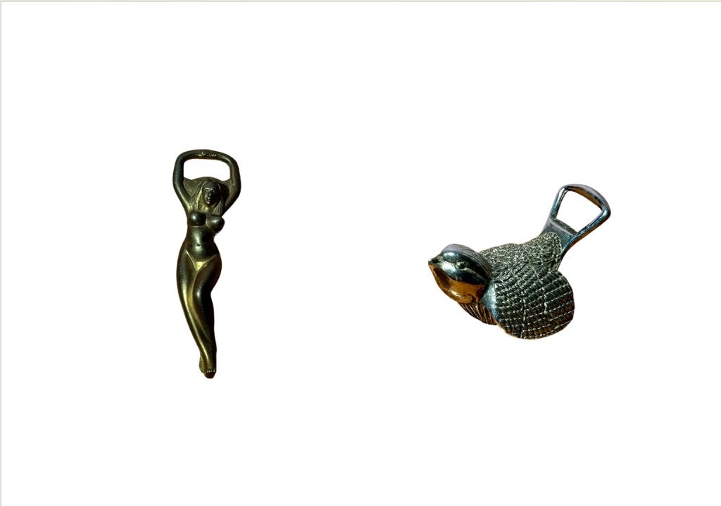 2 vintage flesopeners jaar 50/70 (prijs per stuk), Ophalen