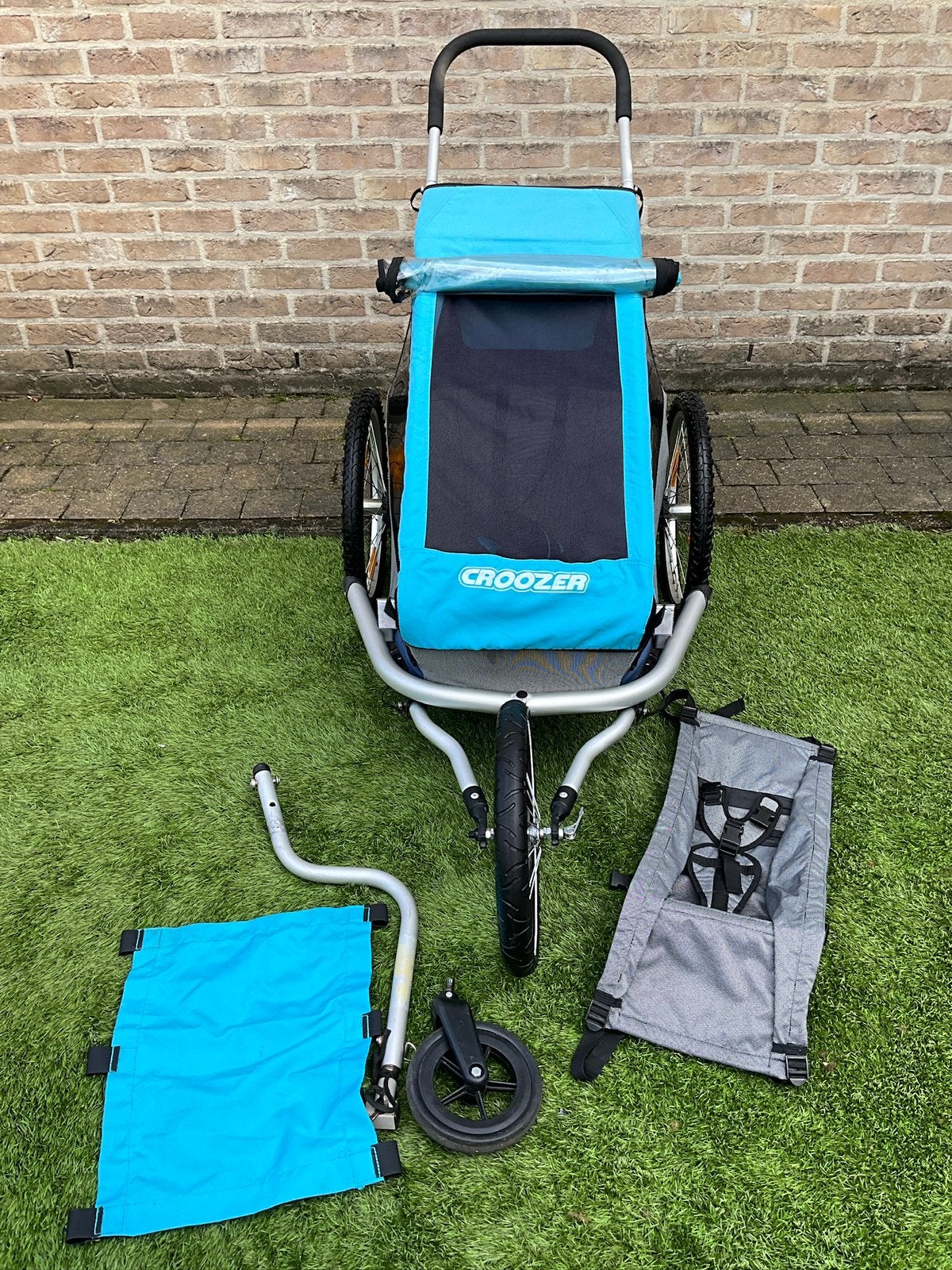 Croozer Kid pour 1 remorque à vélo et hamac, 40 à 60 kg, Pliable, Comme neuf, Enlèvement