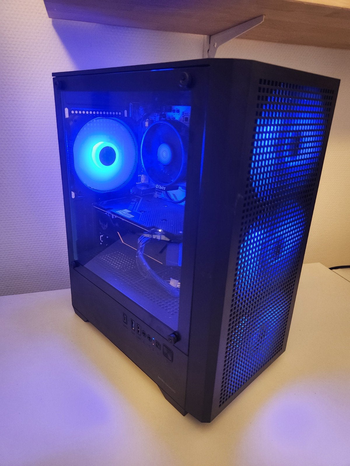 PC-gaming/GTX 1660/Ryzen 5 2600/16 GB DDR4, Ophalen, Le pc est monté avec différentes marques, Zo goed als nieuw, SSD