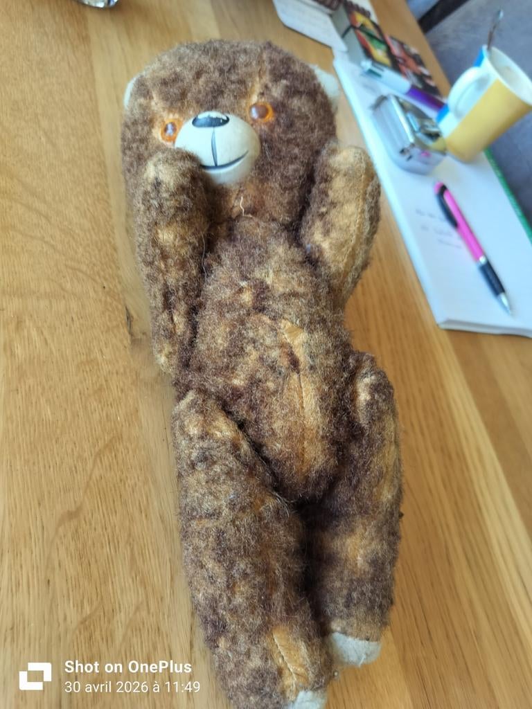 Peluche vintage, Enlèvement