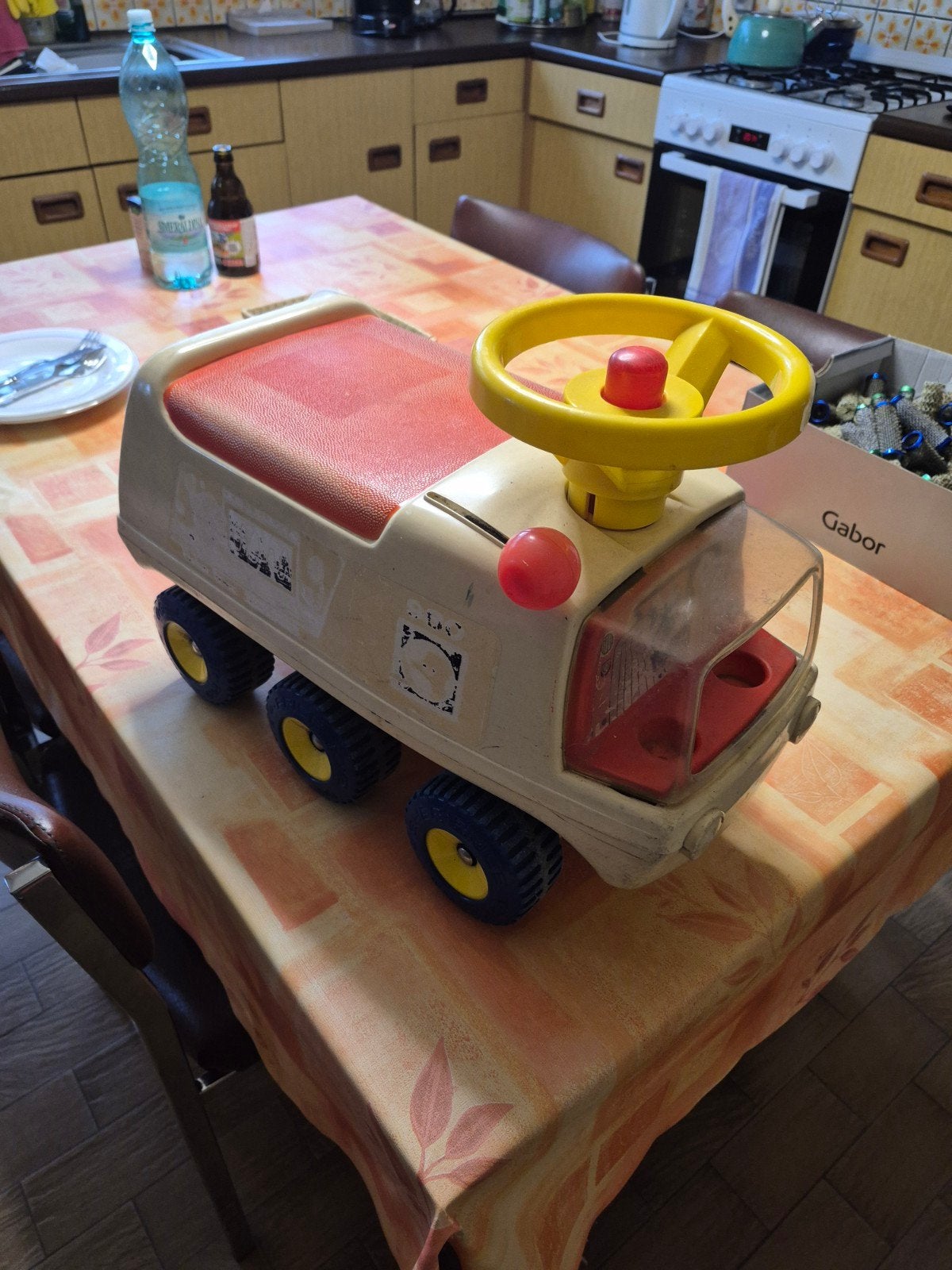 Loopwagentje retro Fisher Price, Ophalen