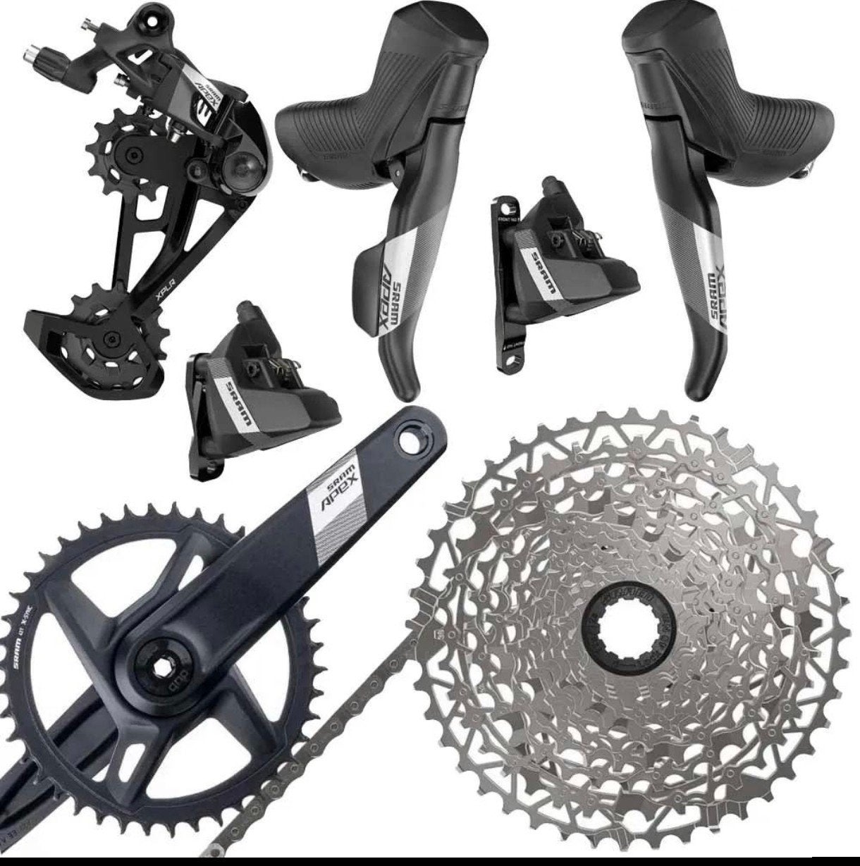 sram apex 1x12 mechanische groepset., Ophalen of Verzenden