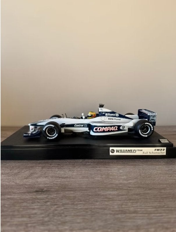 Williams F1 FW22 Ralf Schumacher schaalmodel 1:18, Ophalen, Zo goed als nieuw, Auto, Overige merken