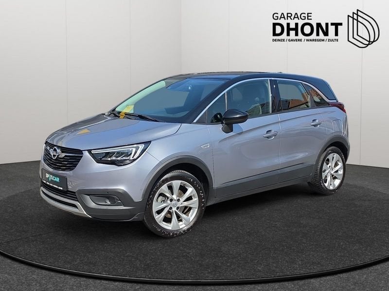 Opel Crossland Innovation - 1.2 Benzine - Automaat - 130PK, Autos, Opel, Argent ou Gris, Achat, Euro 6, Entreprise