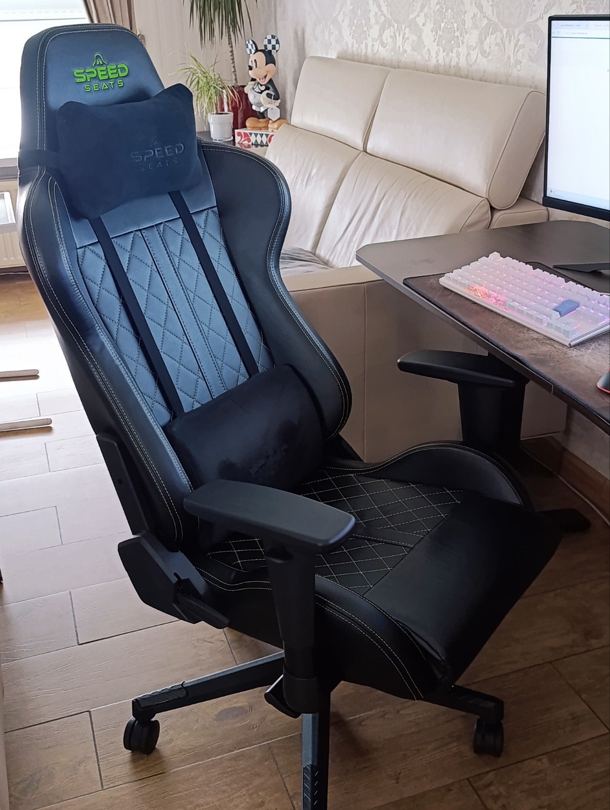 bureaustoel Speed Seats geen goedkope stoel, Ophalen, Zo goed als nieuw, Gaming bureaustoel, Bureaustoel
