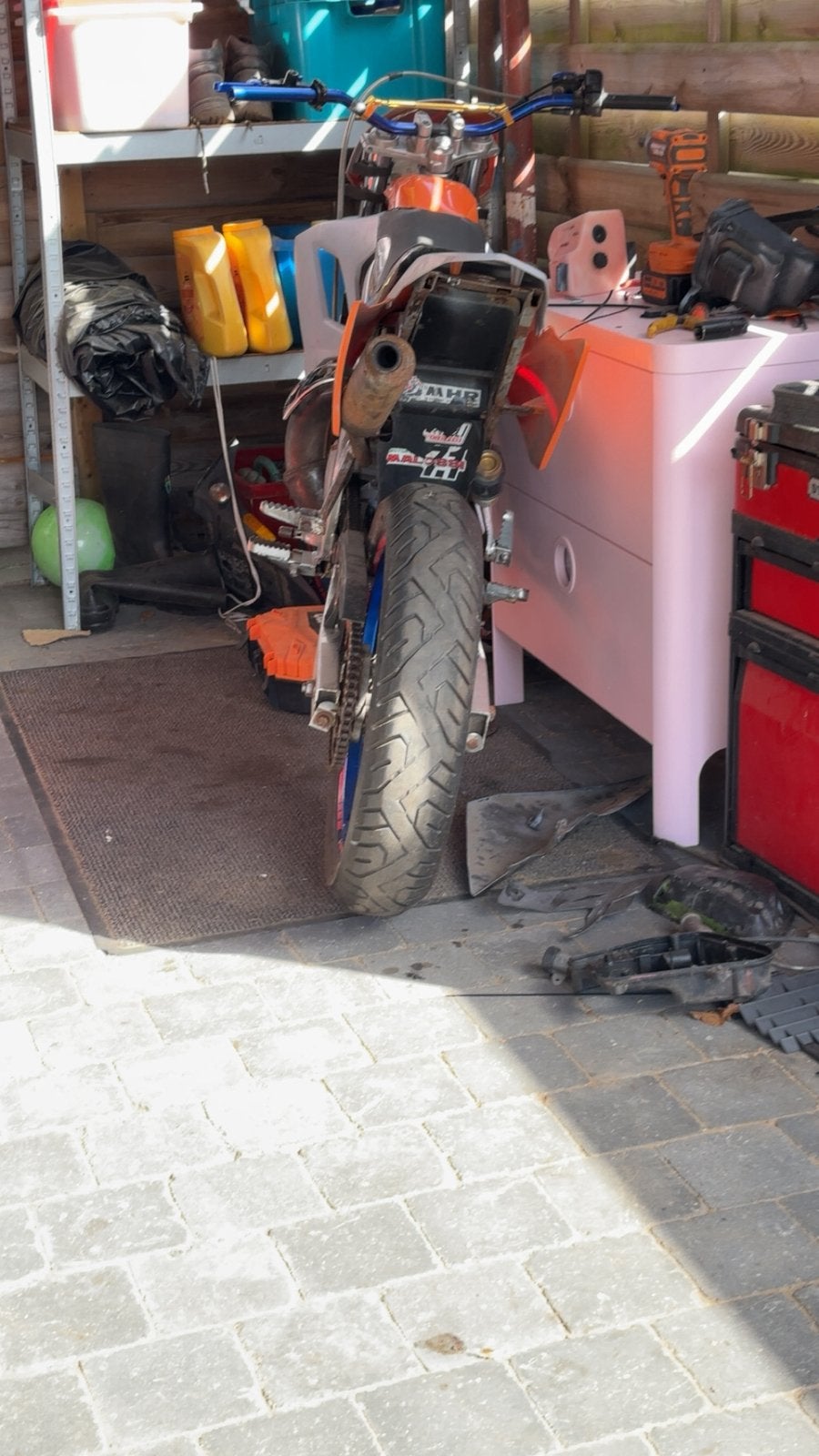 Derbi senda 50, Fietsen en Brommers, Ophalen, Gebruikt, 50 cc, Derbi