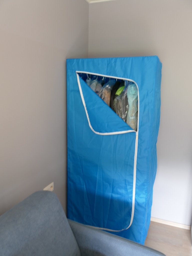 stoffen kleerkast IKEA, Ophalen, Met plank(en), 50 tot 100 cm, Zo goed als nieuw