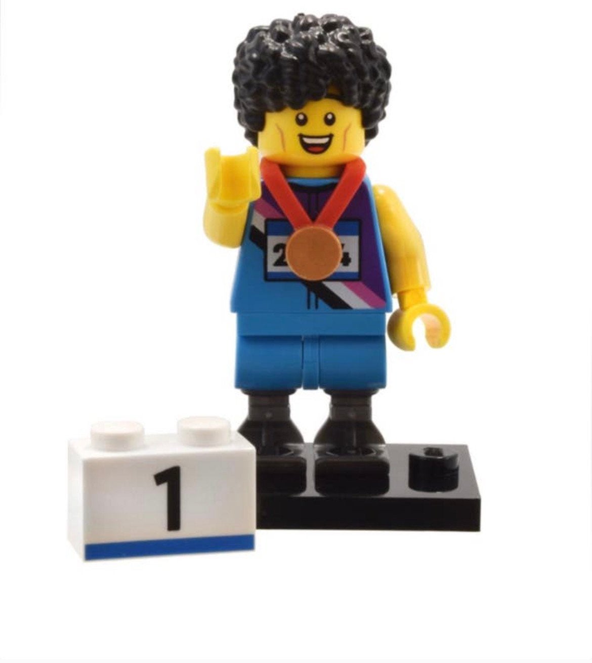Lego Series 25 Minifigures sprinter met blades (col25-4), Lego, Nieuw, Ophalen of Verzenden, Minifiguren serie