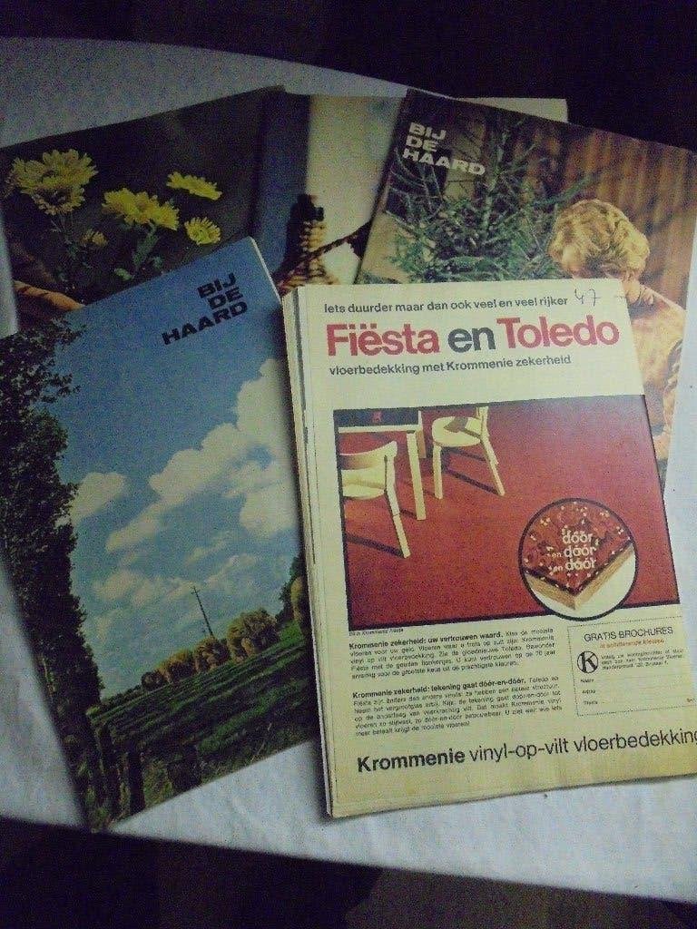Vintage tijdschrift Bij De Haard, Enlèvement ou Envoi, 1960 à 1980, Journal ou Magazine