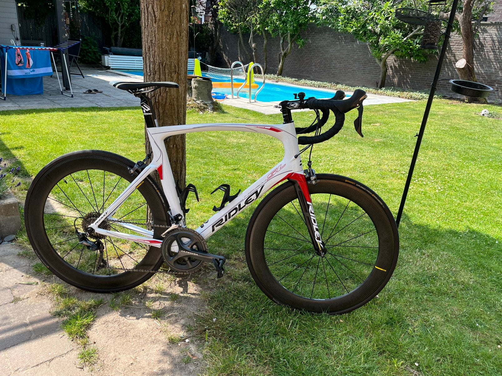 Ridley Noah SL Aero racefiets, maat L, Autres marques, Frein sur jante, 57 à 61 cm, Enlèvement