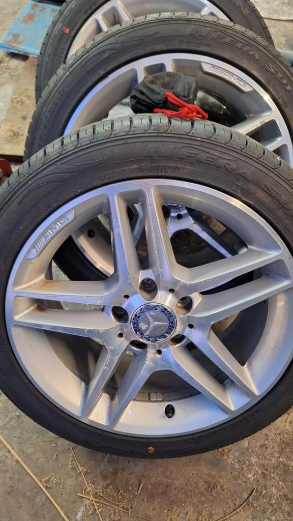 Mercedes velgen 17", Auto-onderdelen, Banden en Velgen, Ophalen, Band(en)