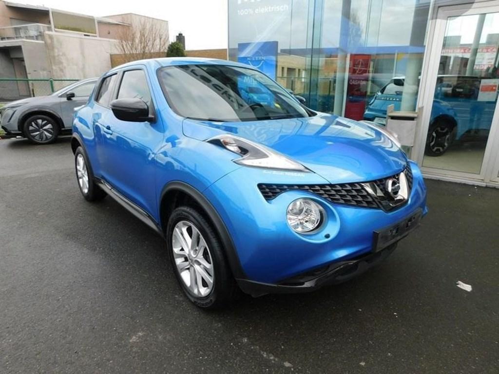Nissan Juke 1.2 DIG-T N-Connecta 17'' Creative Line  3 JAAR, Blauw, Bedrijf, SUV of Terreinwagen, USB