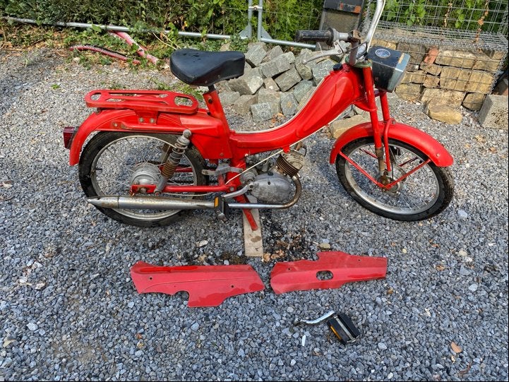 BROMFIETS FLANDRIA Libelle AF voorouder, Fietsen en Brommers, Klasse A (25 km/u), 49 cc, Ophalen, Overige merken