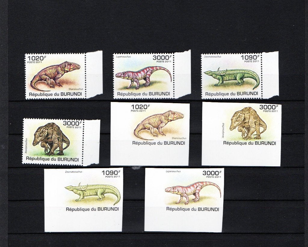 Série de timbres du Burundi ( cote 50 € ), Enlèvement ou Envoi, Non oblitéré