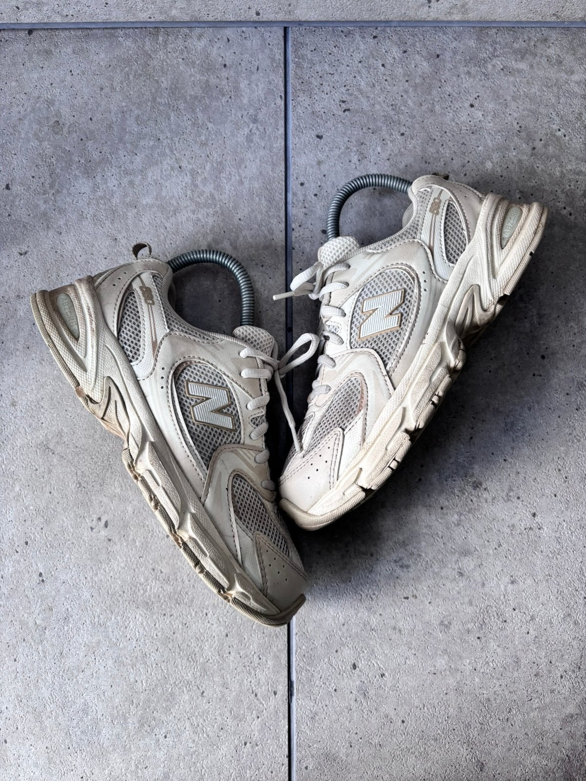 New Balance 530 Beige 37,5, Enlèvement ou Envoi, Comme neuf, Beige, Sneakers et Baskets