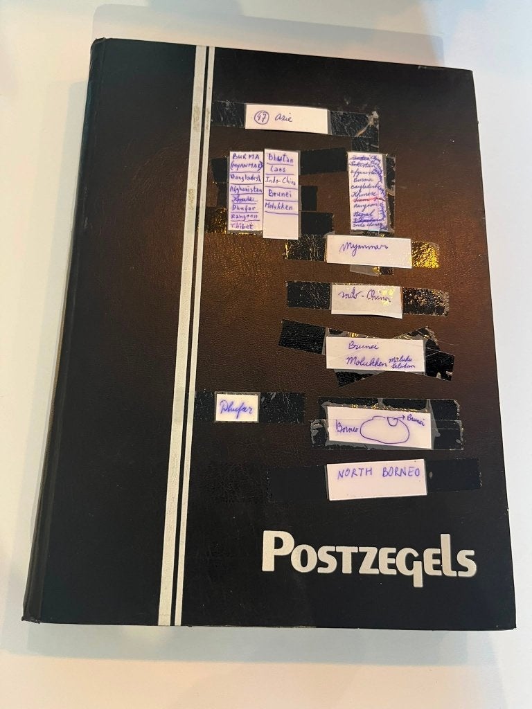 Postzegelalbum Azie, Ophalen of Verzenden