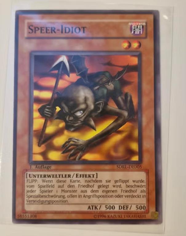 Yu-Gi-Oh! Speer-Idiot SDRL-DE005 1e editie