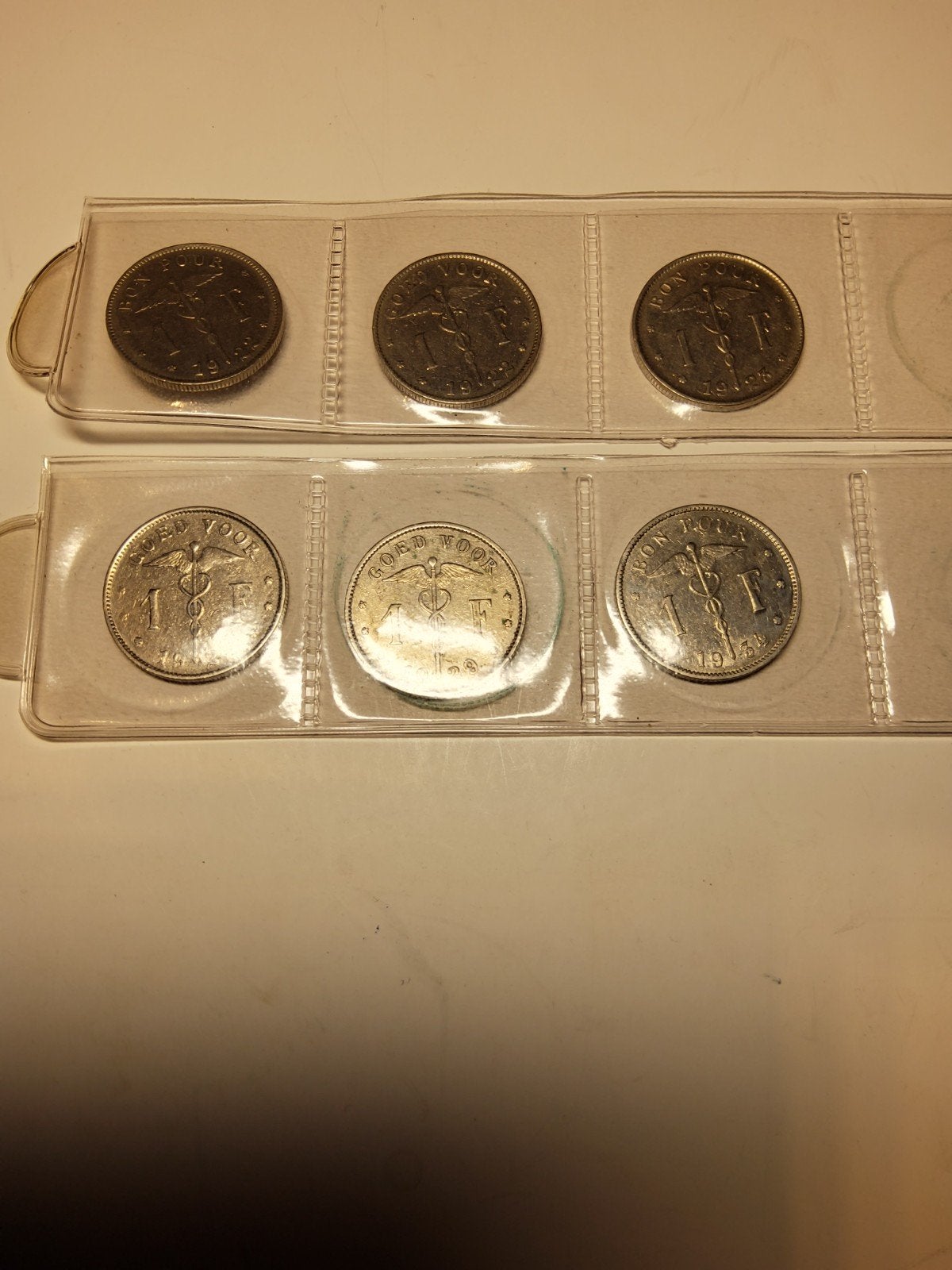 série de pièces de 1 franc belge, Autre, Monnaie en vrac, Naissance ou Mariage, Enlèvement ou Envoi