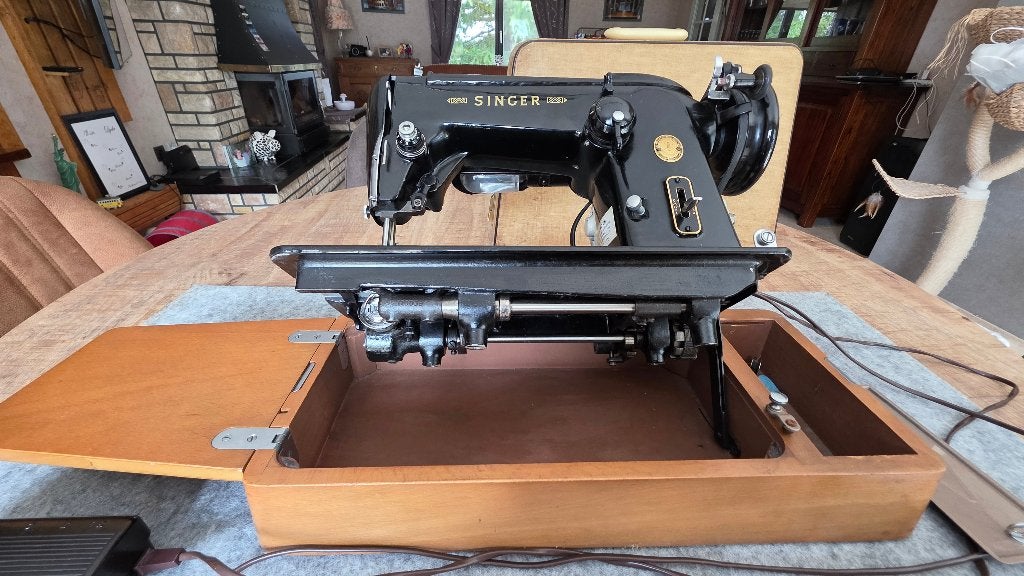 Machine à coudre, Enlèvement