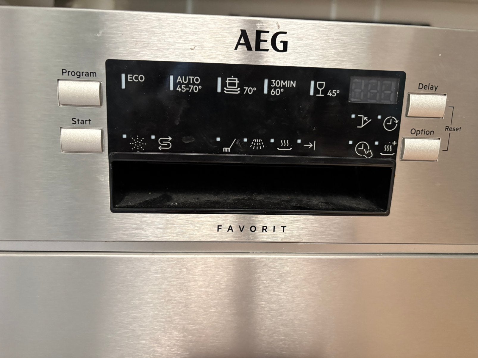 AEG onderbouw vaatwasmachine, Ophalen, Zo goed als nieuw