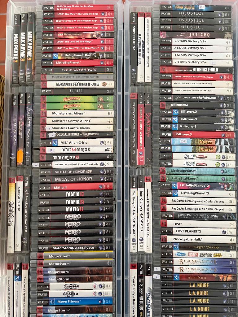 Jeux Playstation 3 - PS3 (Destockage collection), Enlèvement ou Envoi, Utilisé