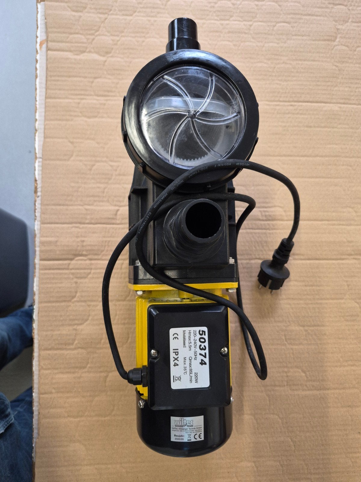 Wiltec HZS-200 Zwembadpomp - 85L/Min, Ophalen, Zwembadpomp