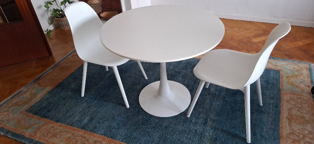 Table à manger ronde moderne, Maison & Meubles, Métal, Quatre personnes, Rond, 50 à 100 cm