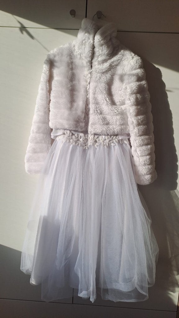 Robe de cérémonie pour fille – Taille 134 cm, Envoi, Comme neuf, Fille, Robe ou Jupe
