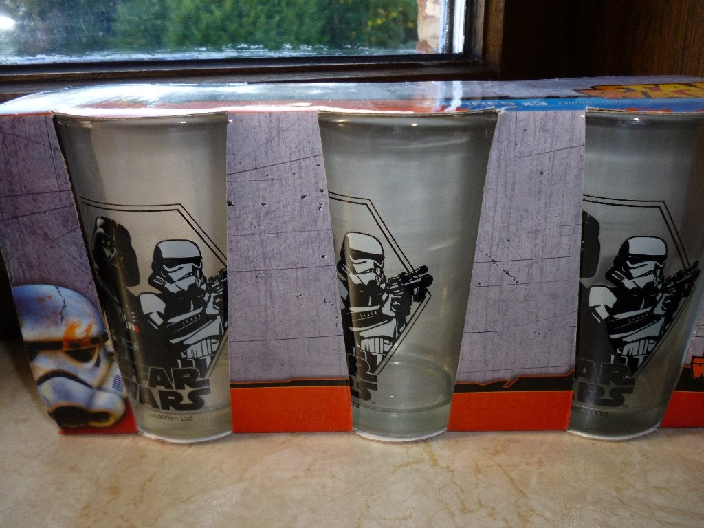 verres "Star Wars", Enlèvement ou Envoi, Neuf, Film, Autres types