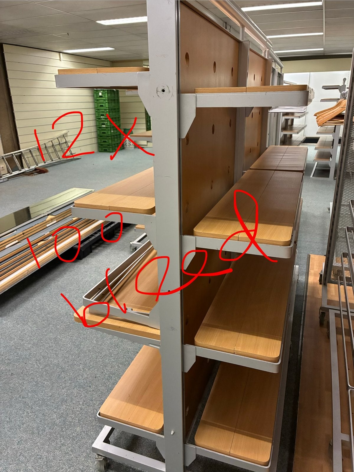 Winkel inrichting allerlei, Ophalen
