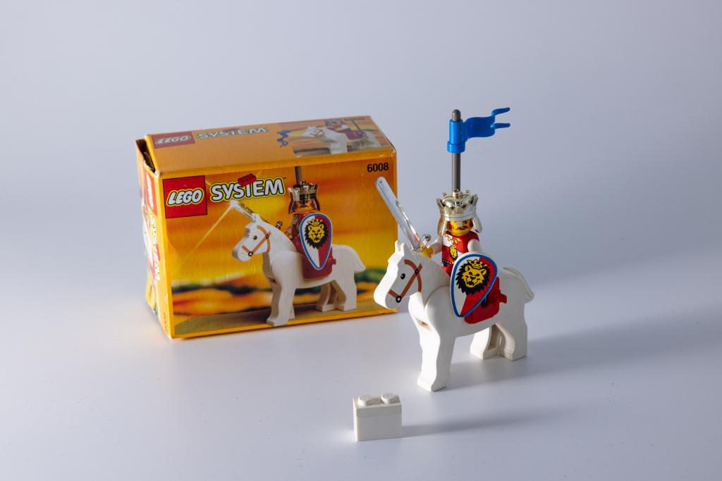 LEGO 6008 Royal King - complet + boîte, Enlèvement ou Envoi, Boîte incluse, Lego, Ensemble complet