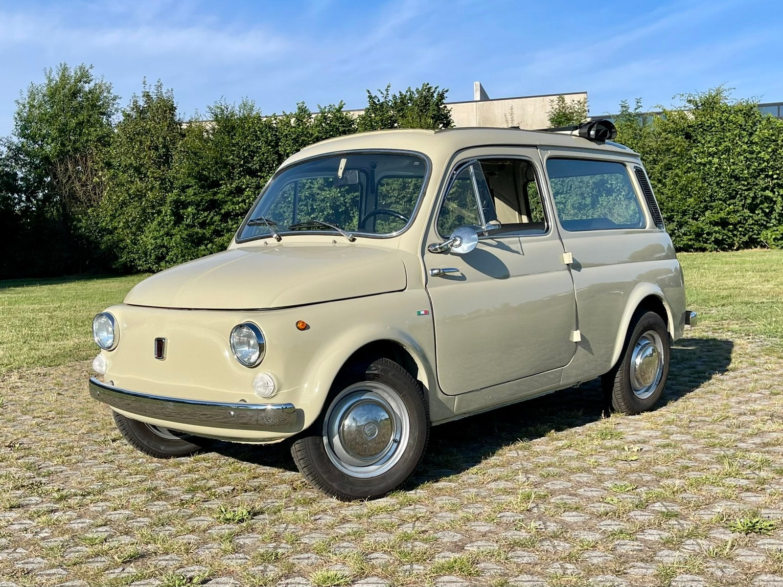 Fiat 500 Gardiniera Autobianchi @ Ital Mobiel Classics, foto 8