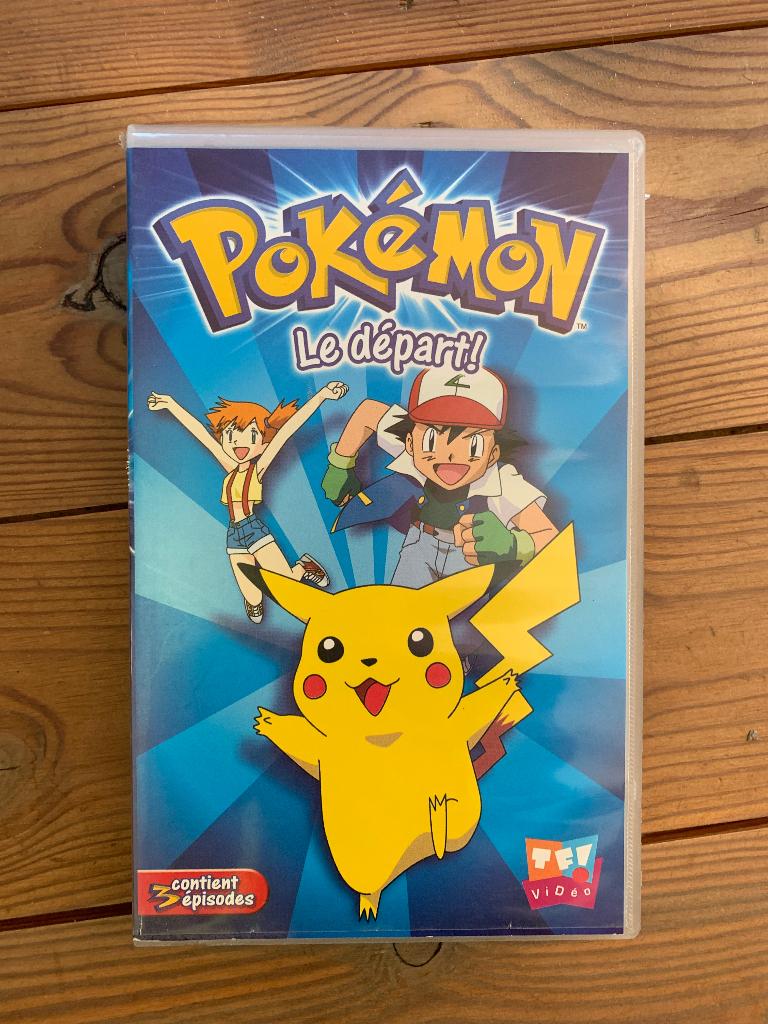 Pokémon The Departure VHS-tape, Cd's en Dvd's, Alle leeftijden, Ophalen, Zo goed als nieuw, Overige genres