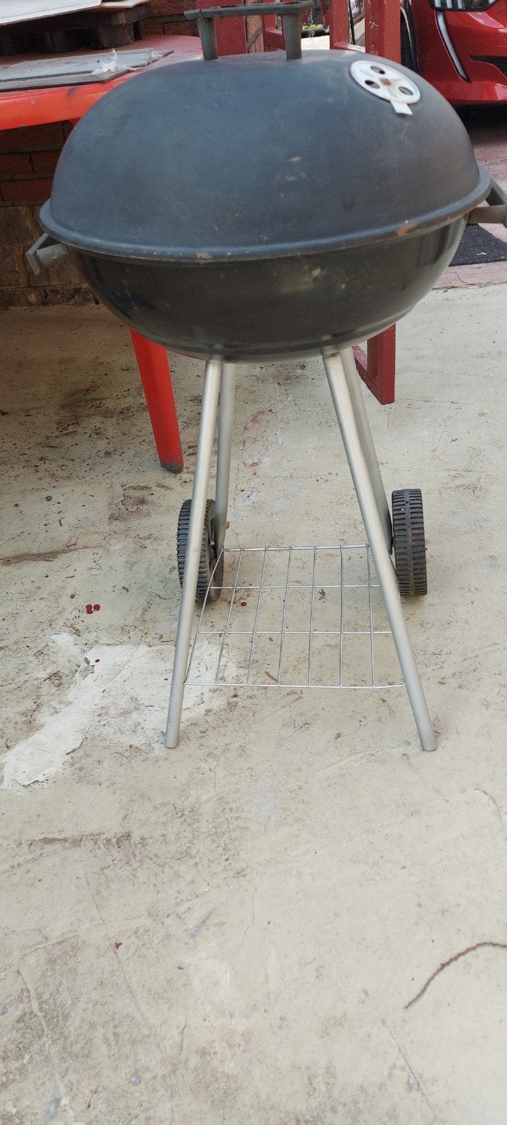 Barbecue en tôle émaillée, Enlèvement