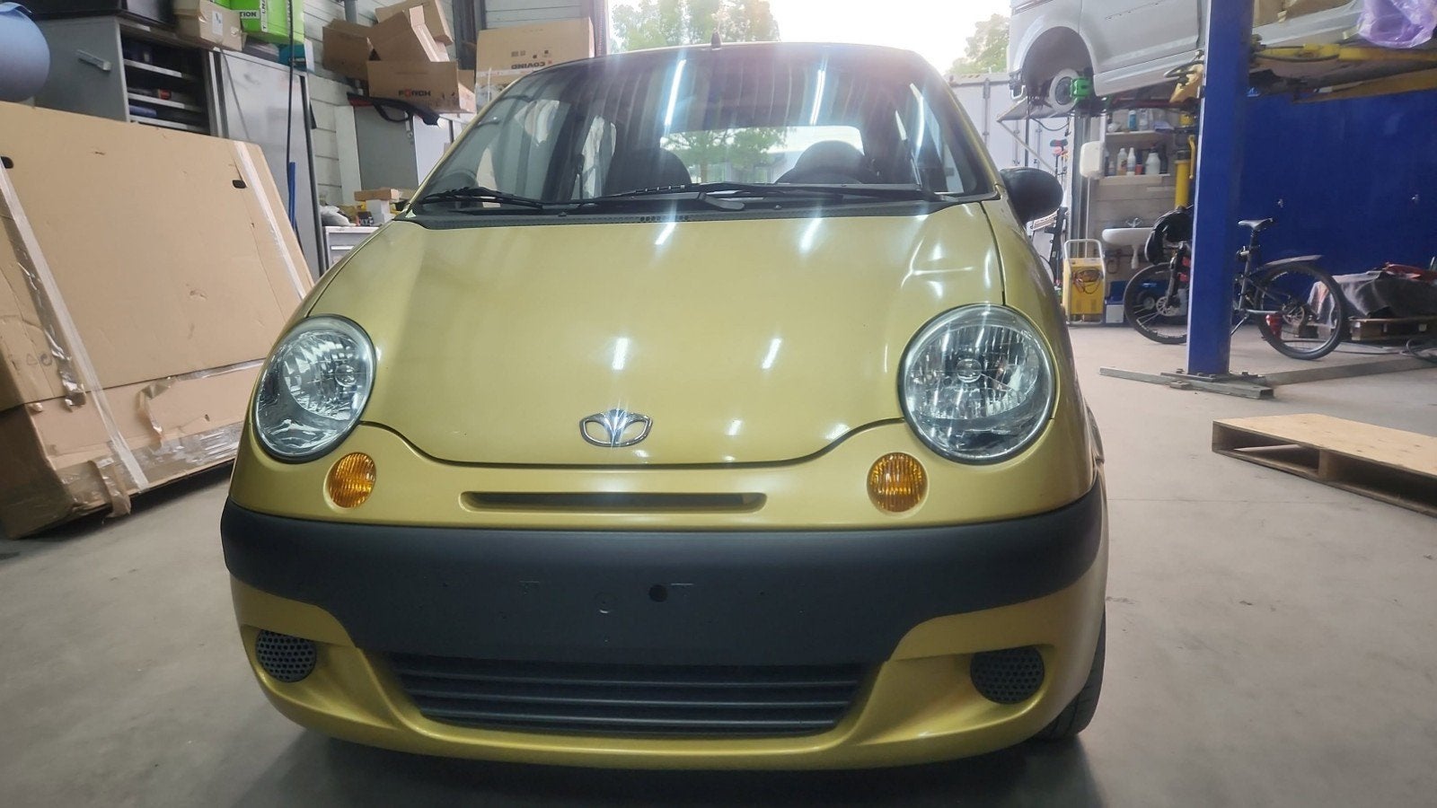 Daewoo Matiz 0.8 2004 Geel, Auto's, Matiz, Geel, Particulier, Stadsauto