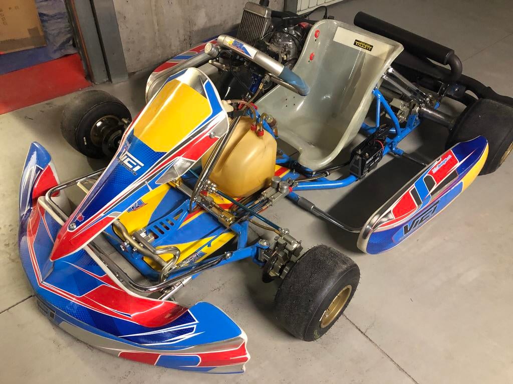 2x Kart Fernando Alonso Rotax Max Senior, Ophalen, Gebruikt, Kart