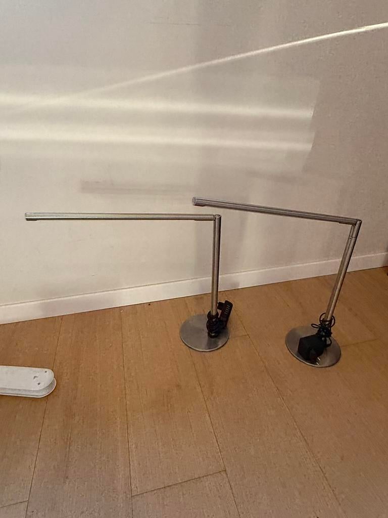 Nagel tafel lampen 2x, Ophalen, Zo goed als nieuw