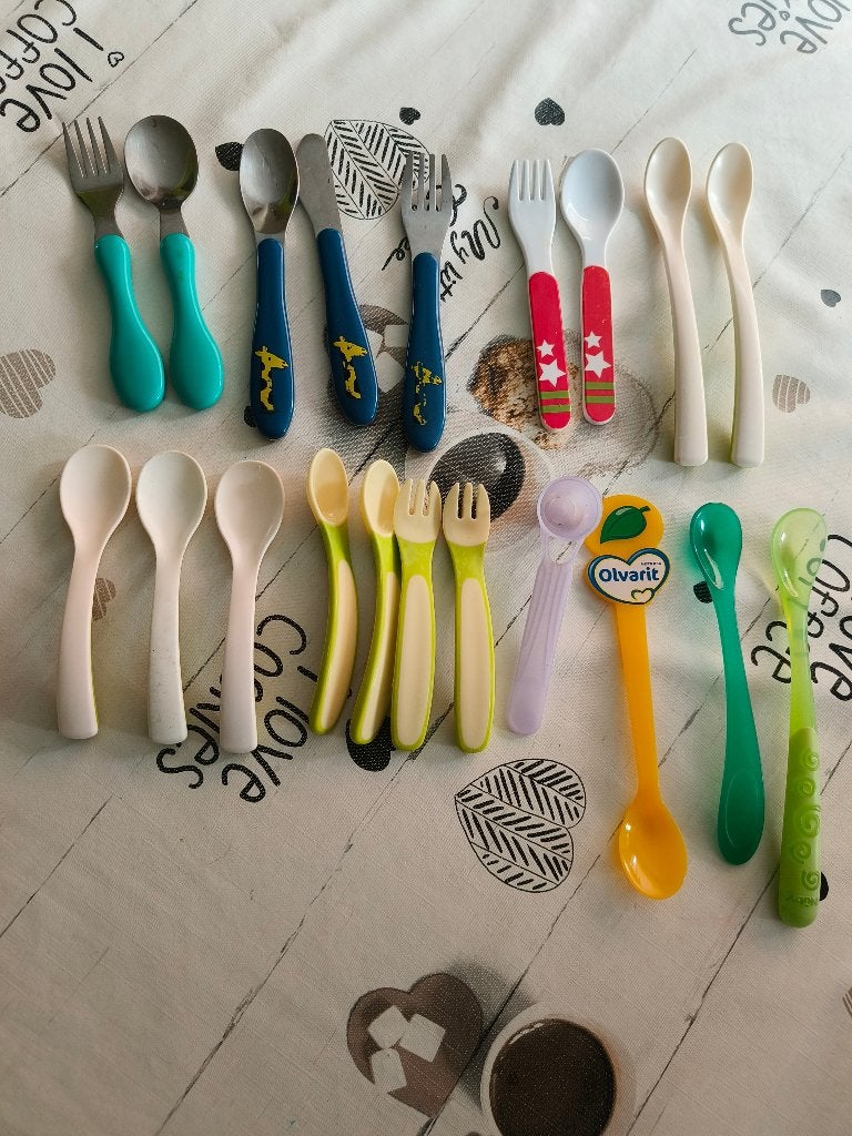 pakket vorken en lepels, Ophalen of Verzenden, Gebruikt, Lepel