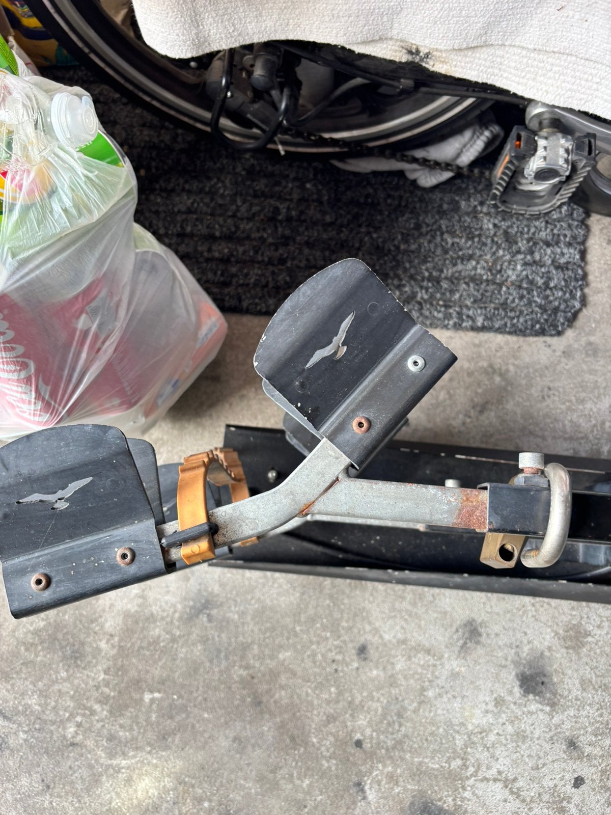 Fietsendarger 2 fietsen gebruitk, Ophalen of Verzenden, 2 fietsen, Gebruikt, Trekhaakdrager