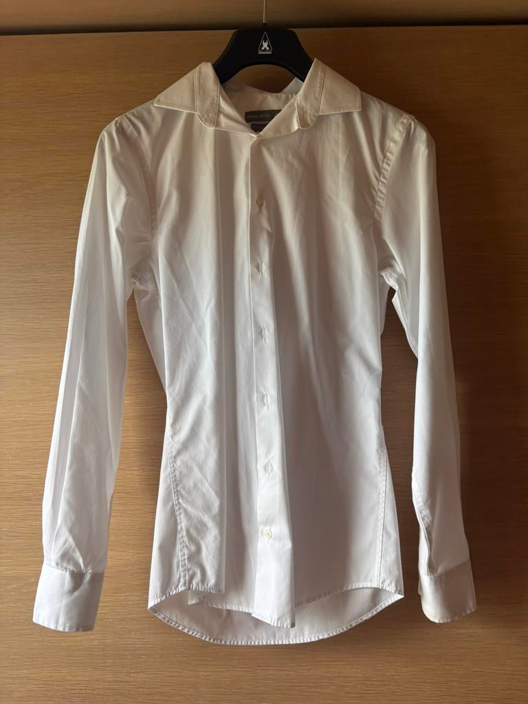 Witte hemd heren XS, Ophalen of Verzenden, Zo goed als nieuw