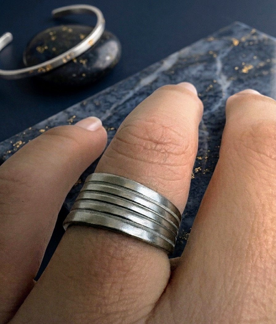 Verzilverde ring, Ophalen, Zo goed als nieuw