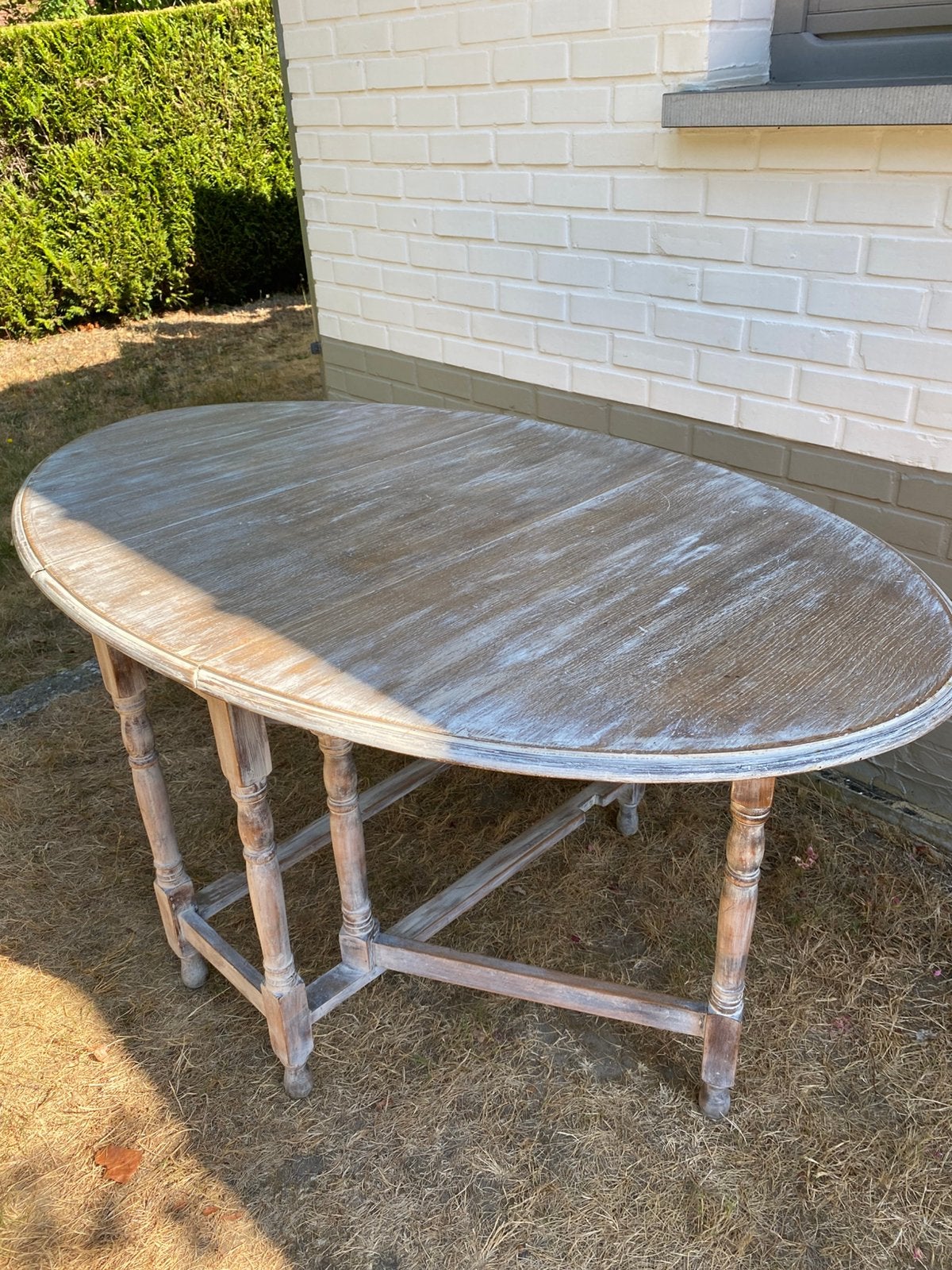 Table ovale, Ophalen, Gebruikt, Ovaal, Eikenhout