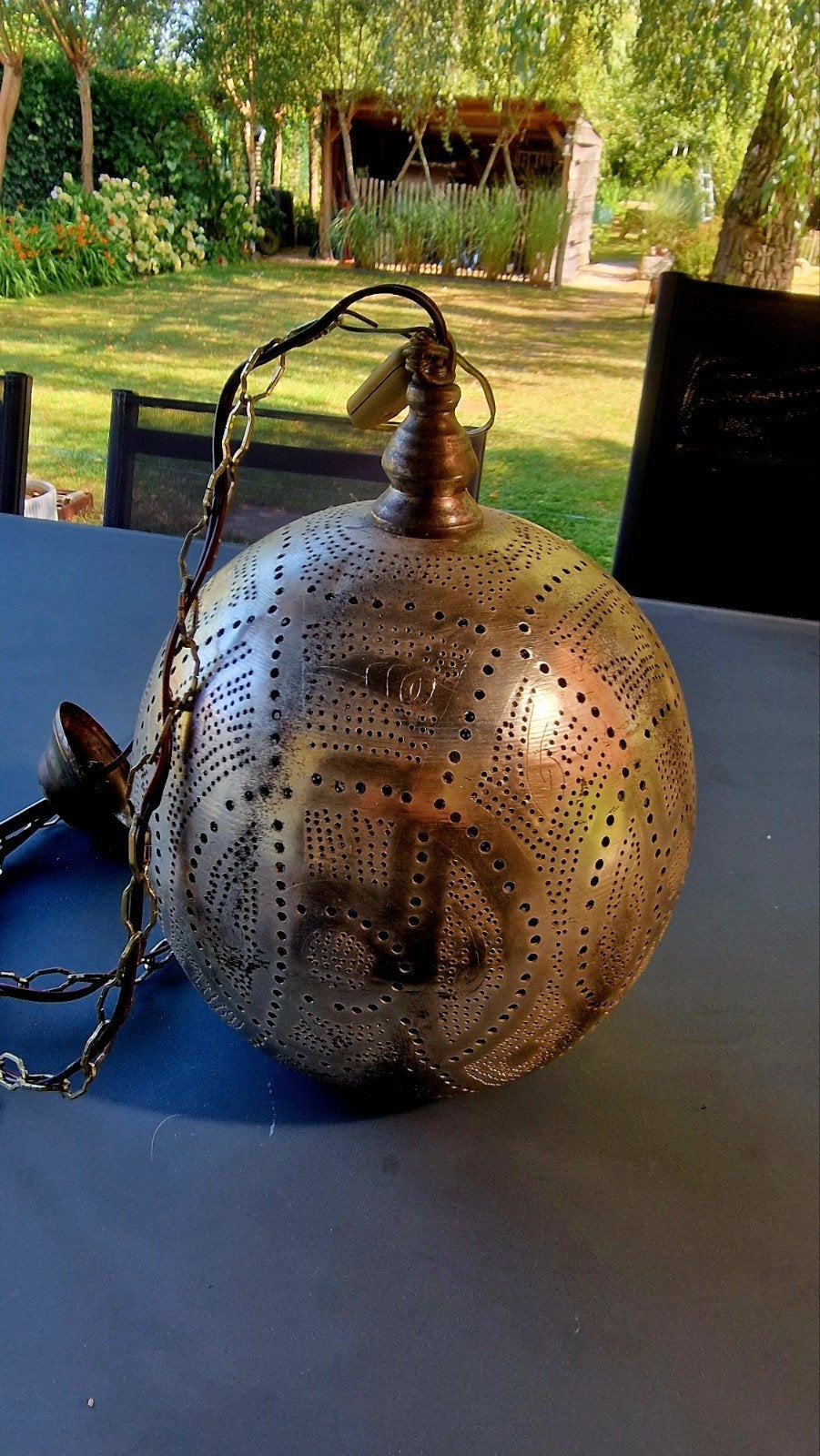 Etnische hanglamp., Huis en Inrichting, Ophalen
