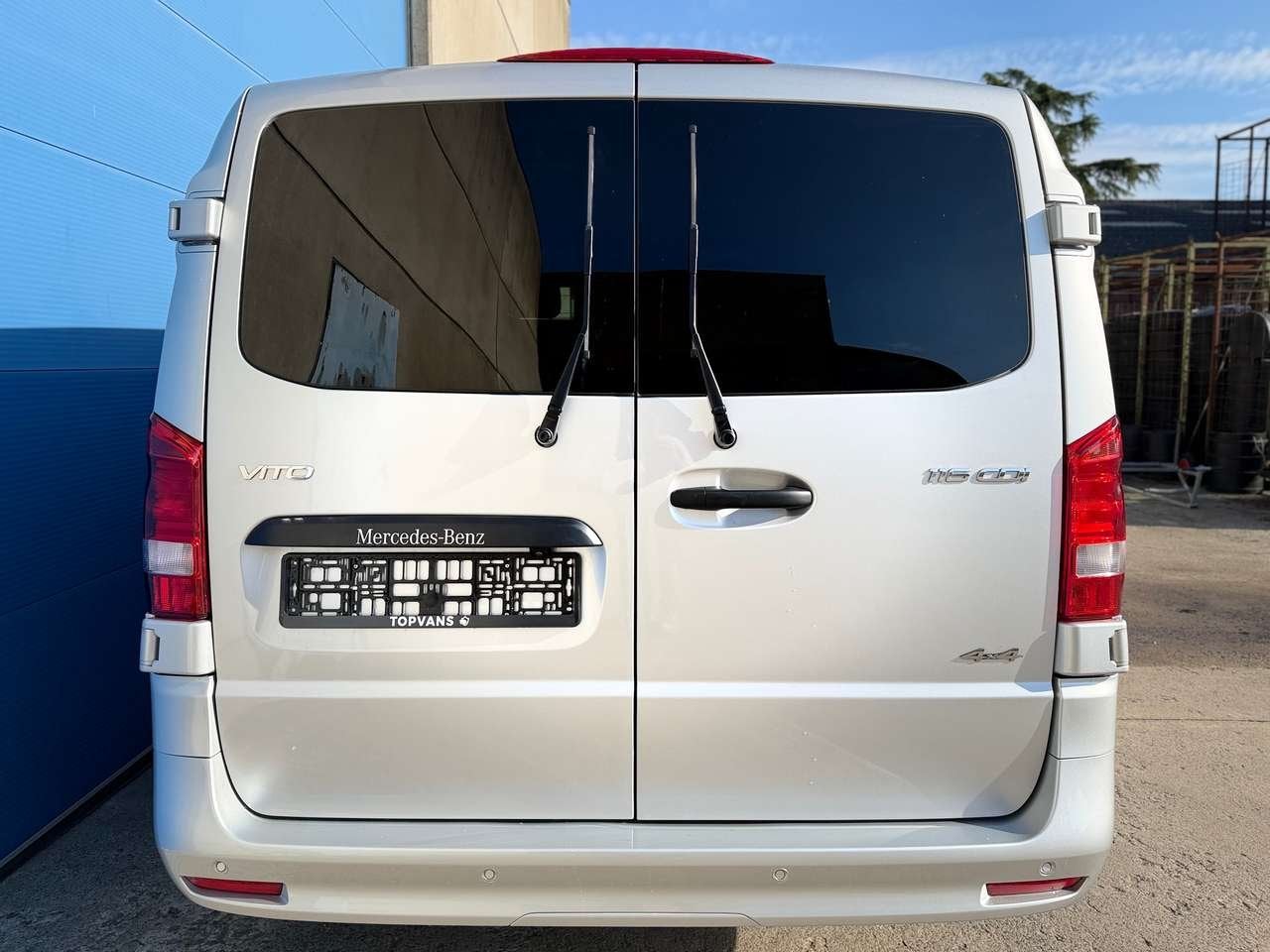 Mercedes-Benz Vito 116 CDI 4-Matic 5 PL Lichte Vracht - Tre, Autos, 0 kg, Argent ou Gris, Achat, Euro 6