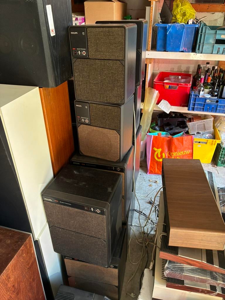 LOT MFB, Audio, Tv en Foto, Luidsprekerboxen, Ophalen, Gebruikt, Overige typen, Philips