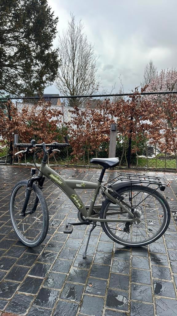 Kinderfiets BFK camouflage 24inch, Fietsen en Brommers, Ophalen, Gebruikt, 20 inch of meer