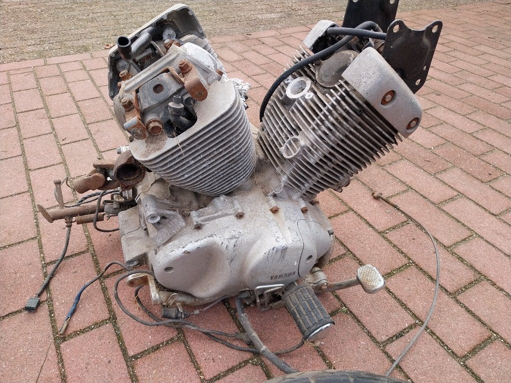 Yamaha XV motorblok voor onderdelen virago 750 535, Ophalen, Gebruikt
