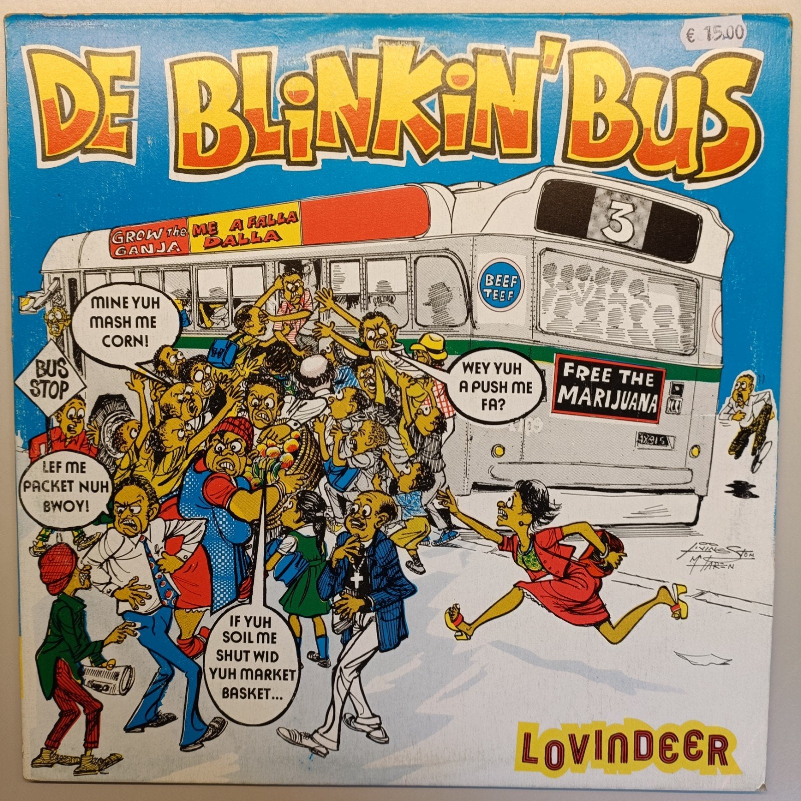 Lp De Blinkin' Bus - Lovindeer, CD & DVD, Vinyles | Musique du monde, Enlèvement ou Envoi, LP