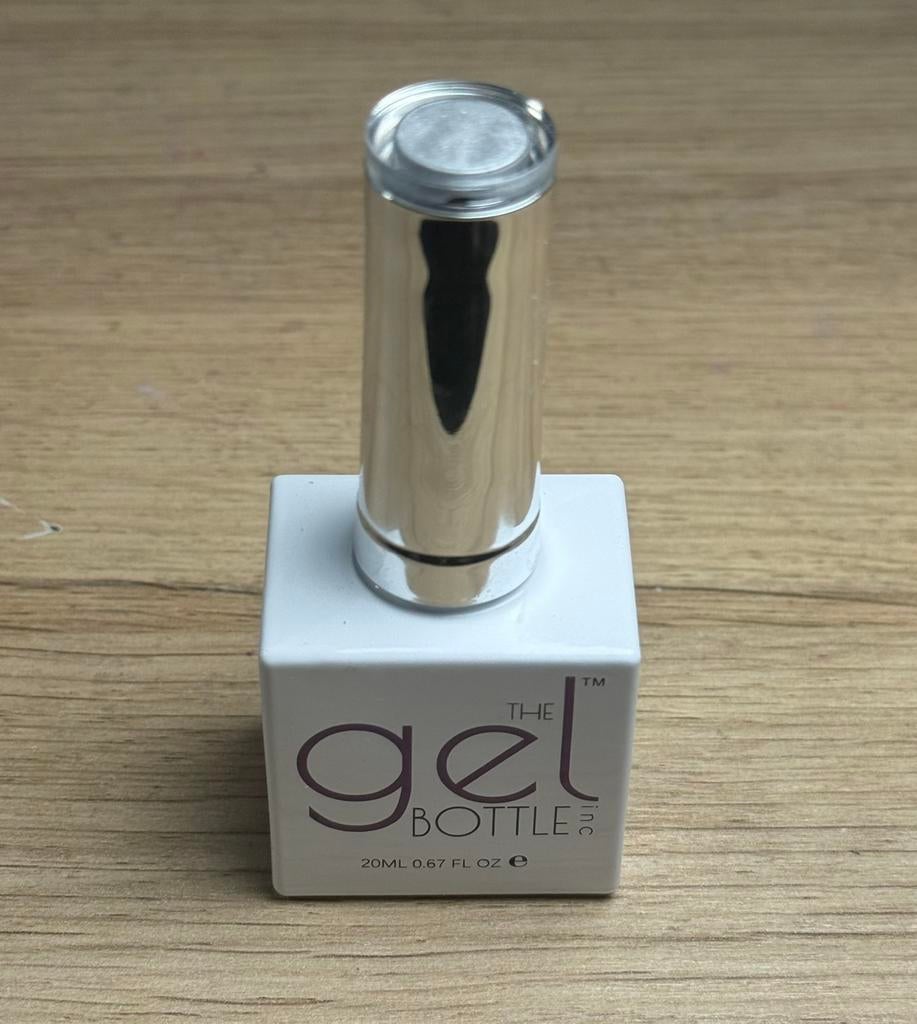 The Gelbottle gelpolish, Ophalen of Verzenden, Zo goed als nieuw, Zilver, Handen en Nagels